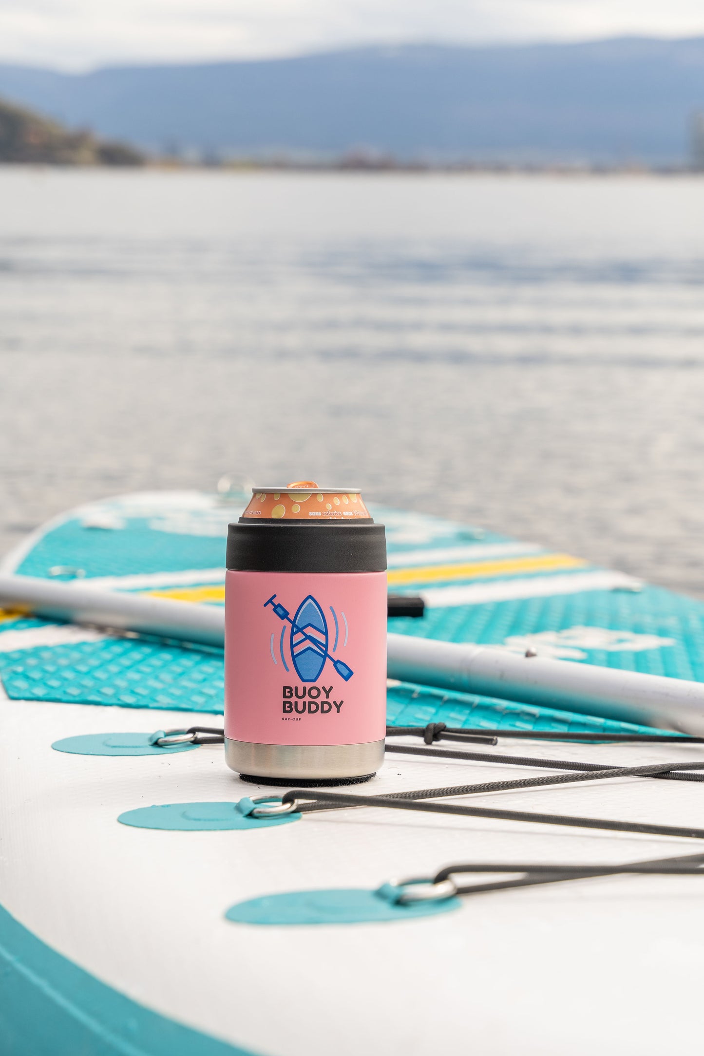 Buoy Buddy 2.0 – Paddleboard & Kayak Cup Holder (Stainless Steel, Insulated, 10lb Capacity)