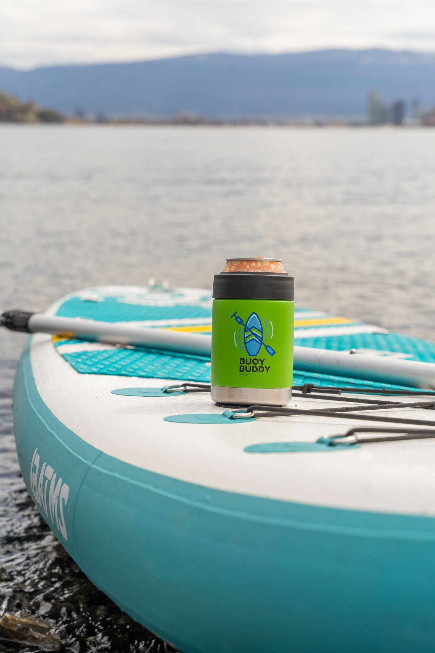 Buoy Buddy 2.0 – Paddleboard & Kayak Cup Holder (Stainless Steel, Insulated, 10lb Capacity)