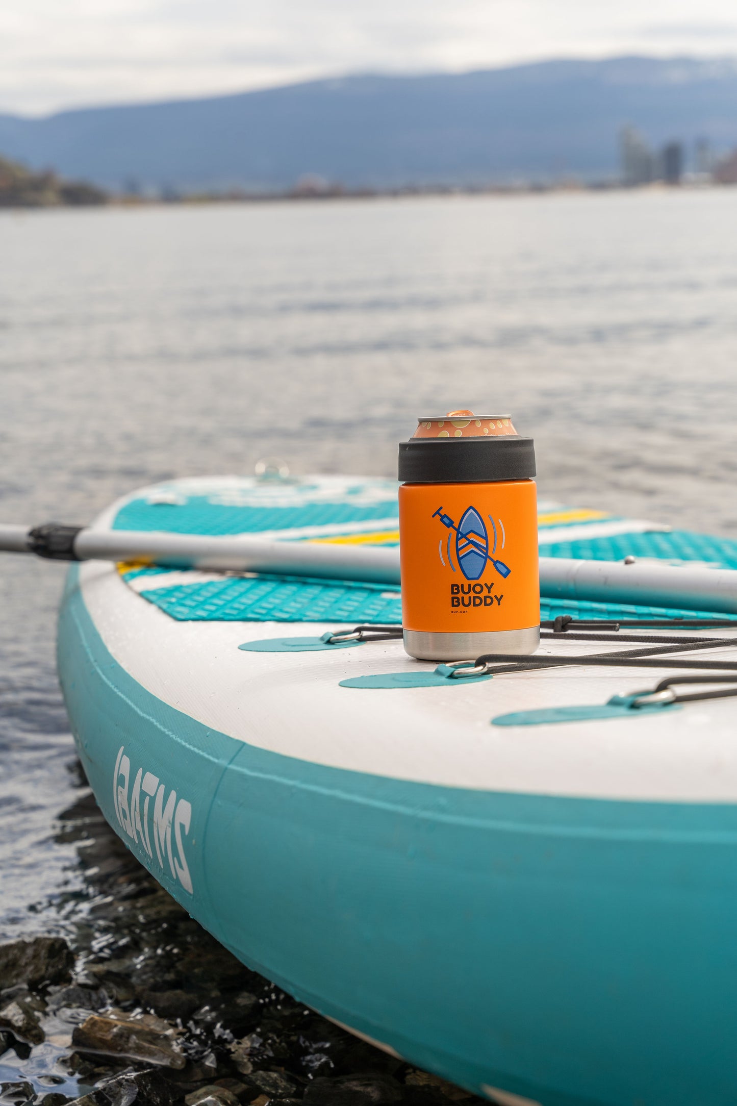 Buoy Buddy 2.0 – Paddleboard & Kayak Cup Holder (Stainless Steel, Insulated, 10lb Capacity)