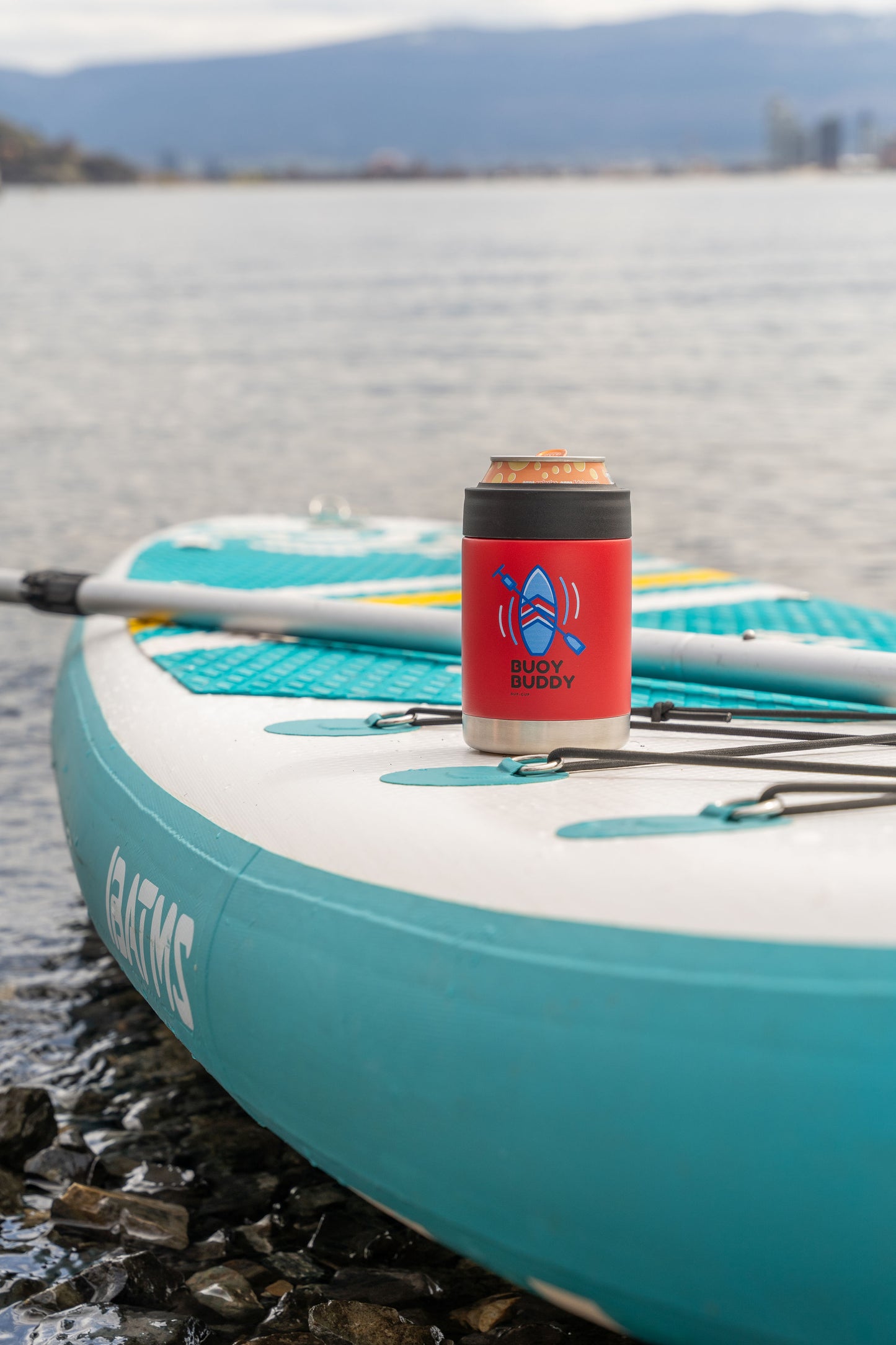 Buoy Buddy 2.0 – Paddleboard & Kayak Cup Holder (Stainless Steel, Insulated, 10lb Capacity)